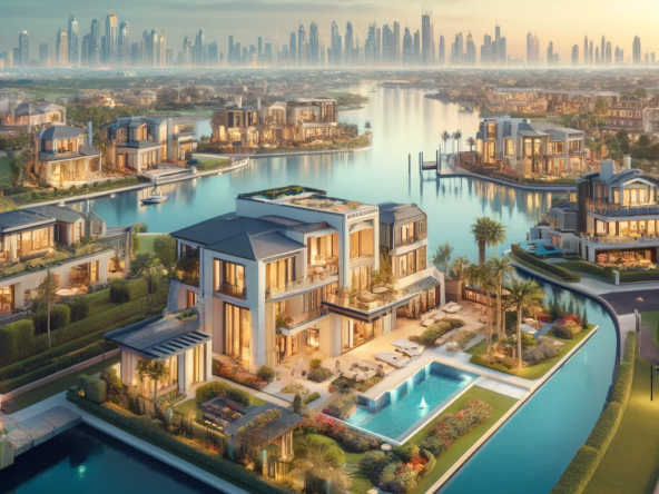 Stunning luxury villas with modern architecture in prime locations across Dubai.